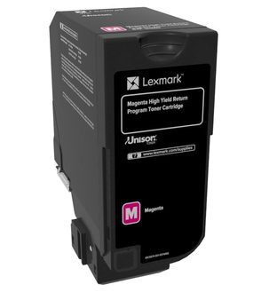 Lexmark 16K Magenta Return Program Toner Cartridge (CX725), Lexmark Magenta