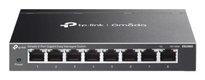 Switch, TP-LINK, Omada, ES208G, Type L2