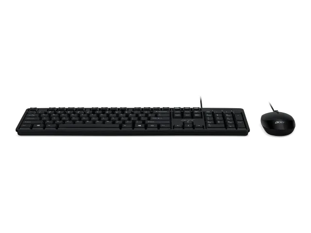 Acer Combo 100, AKW900 + AMW920 | Keyboard and Mouse Set | Wired | Mouse included | US International | Black | Retail Pack
