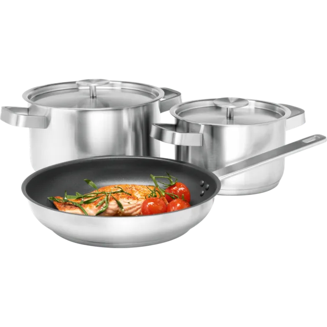 Akcija! Electrolux trauku komplekts - panna (24 cm) un divi katliņi (16 cm)