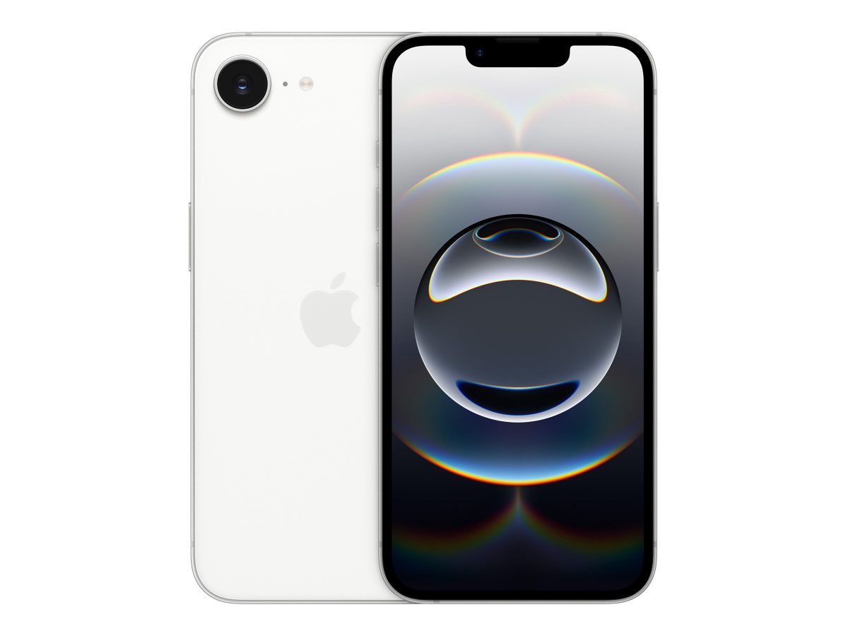 iPhone 16e, White, 6.1 ", Super Retina XDR, 2532 x 1170 pixels, A18, Internal RAM 8 GB, 128 GB, Dual SIM, Main camera resolution 48+12 MP, Secondary camera resolution 12 MP, iOS, 18