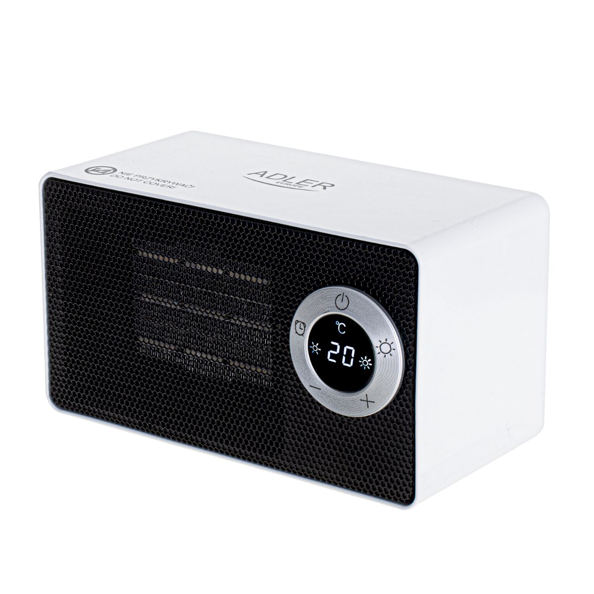 AD 7746, Ceramic fan heater, 1000 W, Number of power levels 2, White