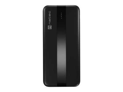 Natec Power Bank, Trevi Slim Q V2, 10000 mAh, Black
