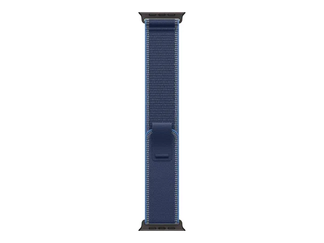 Apple | 49mm Blue/Bright Blue Trail Loop - S/M - Black Titanium Finish