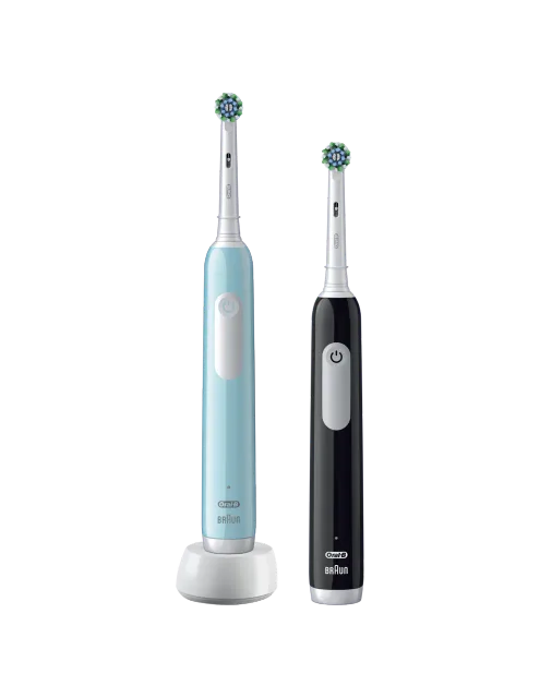 Oral-B | Electric Toothbrush | Pro Series 1 Duo | Rechargeable | For adults | Number of brush heads included 2 | Number of teeth brushing modes 3 | Blue/Black