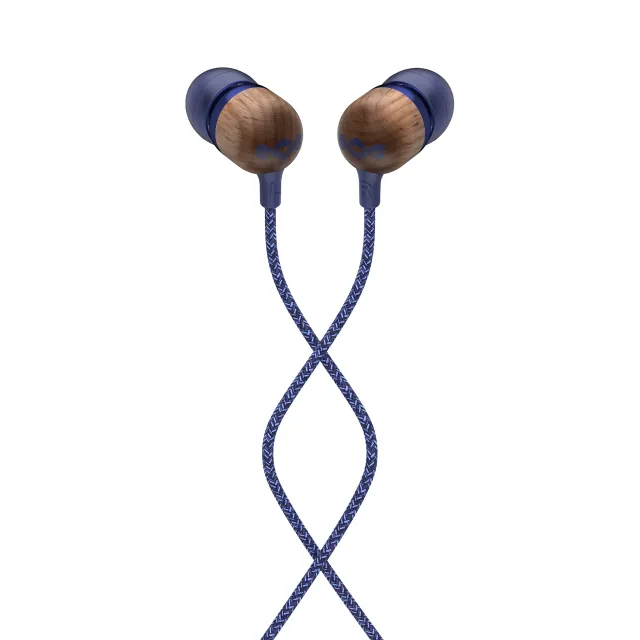Marley | Earbuds | Smile Jamaica | Wired | In-ear | Microphone | Denim