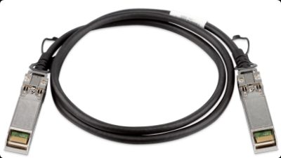 DEM-CB100S, SFP+, Copper, Direct Attach Cable, 10/100/1000/10000 Mbit/s, Maximum transfer distance 1 m, -40 to +85C