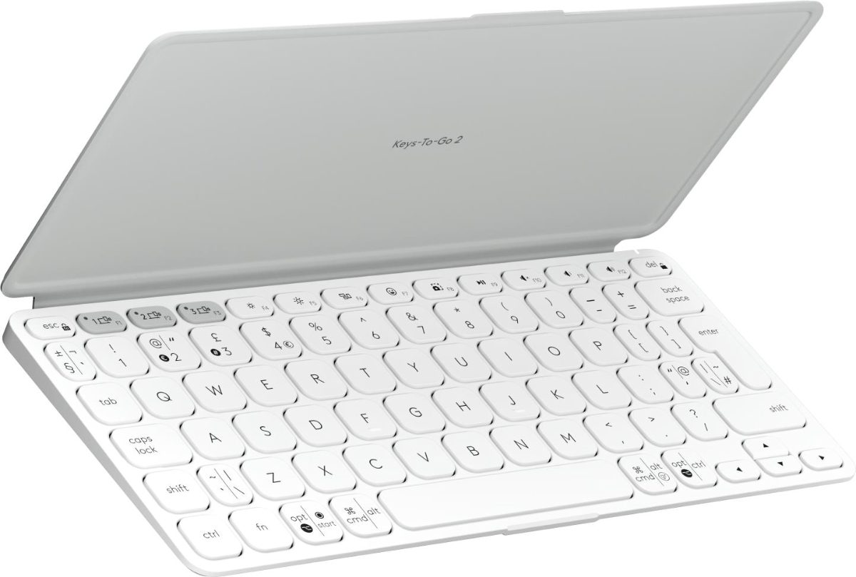 KEYBOARD BLUETH KEYS-TO-GO 2/LIGHT GRAY 920-012985 LOGITECH