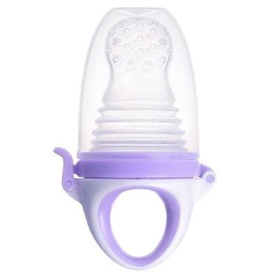 Kidsme Food Feeder Plus bērna ēdināšanas ierīce no 6 mēn,  Lavender