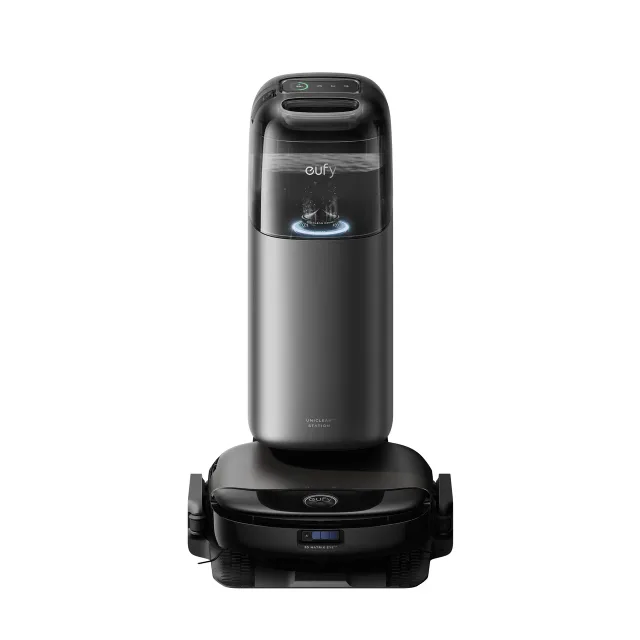 Anker Eufy | Robot Vacuum Cleaner with All-in-One Station | S1 Pro | Wet&Dry | Operating time (max) 216 min | 4600 mAh | Dust capacity Robot: 0.25L, Station: 2.5L L | 8000 Pa | Gray
