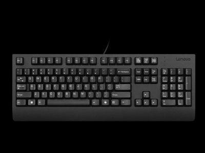 Lenovo Preferred Pro II USB Keyboard, Keyboard, Wired, Estonian, Black