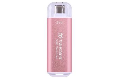 External SSD, TRANSCEND, ESD300, 2TB, USB-C, 3D NAND, Write speed 950 MBytes/sec, Read speed 1050 MBytes/sec, TS2TESD300P