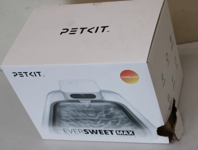 SALE OUT. Petkit P4115 Eversweet Max (CT-W3) | PETKIT Drinking Fountain | Eversweet Max | Capacity 3 L | Material Food-grade ABS | White | DAMAGED PACKAGING | 22 month(s)