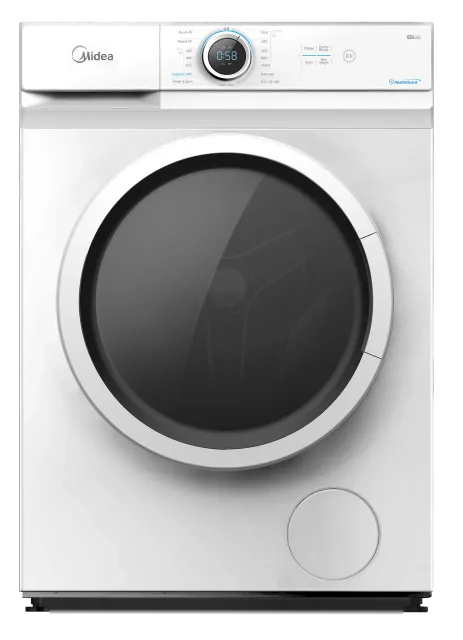 Midea Washing Machine | MF100W70/W | Energy efficiency class D | Front loading | Washing capacity 7 kg | 1200 RPM | Depth 40 cm | Width 60 cm | Display | LED | White