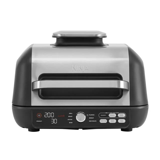 Ninja Foodi Pro Max aerogrils, sudraba krās./melna krās., 2460 W, 3.78 l