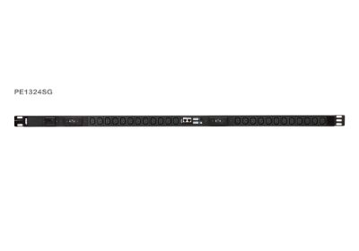 Basic Metered 0U PDU with Surge Protection (32A, 24 Outlet IEC 320 C13), PE1324SG