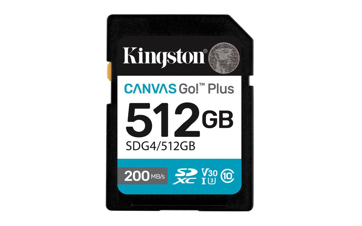 Canvas Go! Plus, 512 GB, SD, Flash memory class Class 10, UHS-I, U3, V30