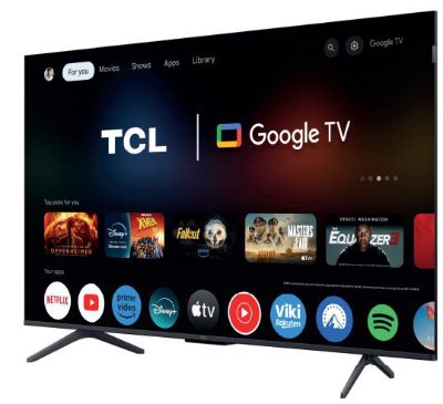 TV Set, TCL, 50 ", 4K Ultra HD, 3840 x 2160 pixels, Flat, QD-Mini LED, 50C61K