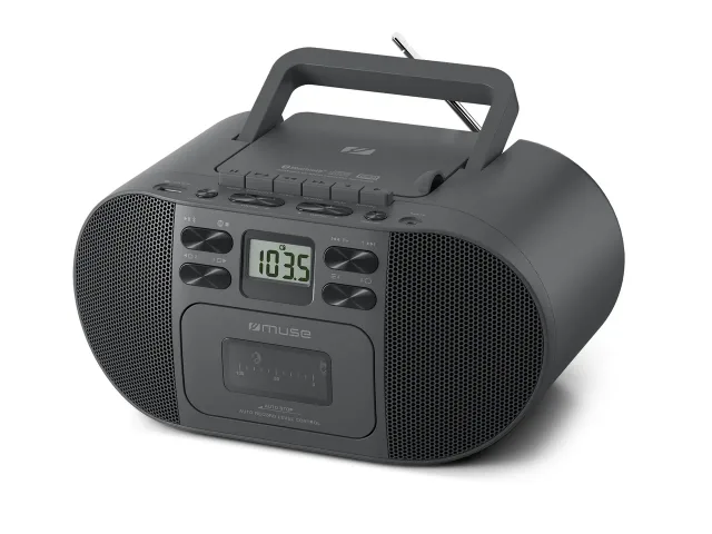 Muse M-188 RDC | Portable radio with Blu-ray CD/MP3 cassette recorder | AUX in