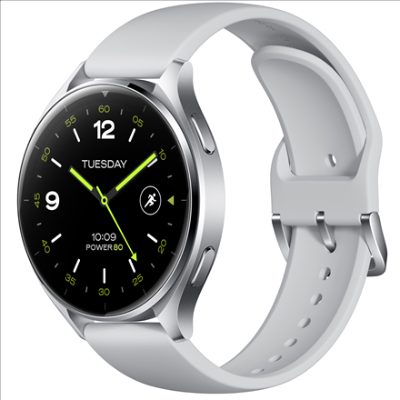 Watch 2, Smart watch, GPS (satellite), AMOLED, Silver