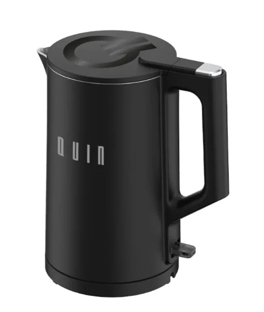 QUIN tējkanna, 1.5l, melna