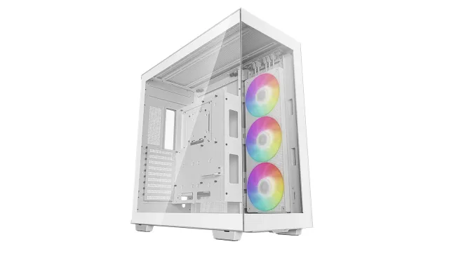 Deepcool | Full Tower Gaming Case | CH780 WH | Side window | White | ATX+ | ATX PS2