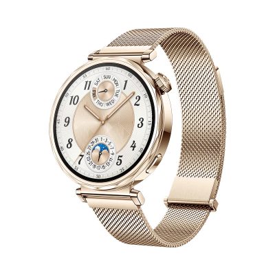 Huawei WATCH GT 5 41mm, Smart watch, GPS (satellite), AMOLED, 1.32 inches, Gold