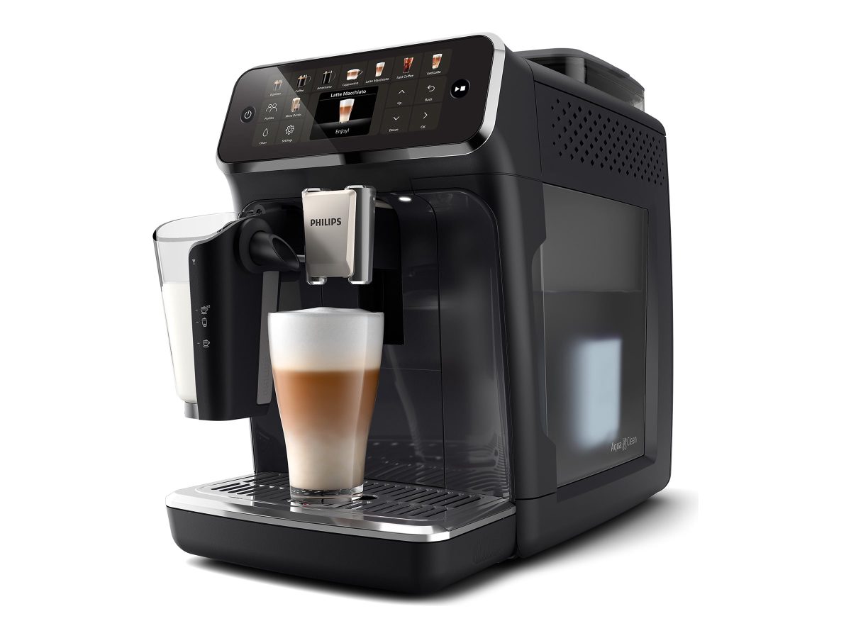 Coffee maker, EP5541/50, Pump pressure 15 bar, Built-in milk frother, Fully Automatic, 1500 W, Black