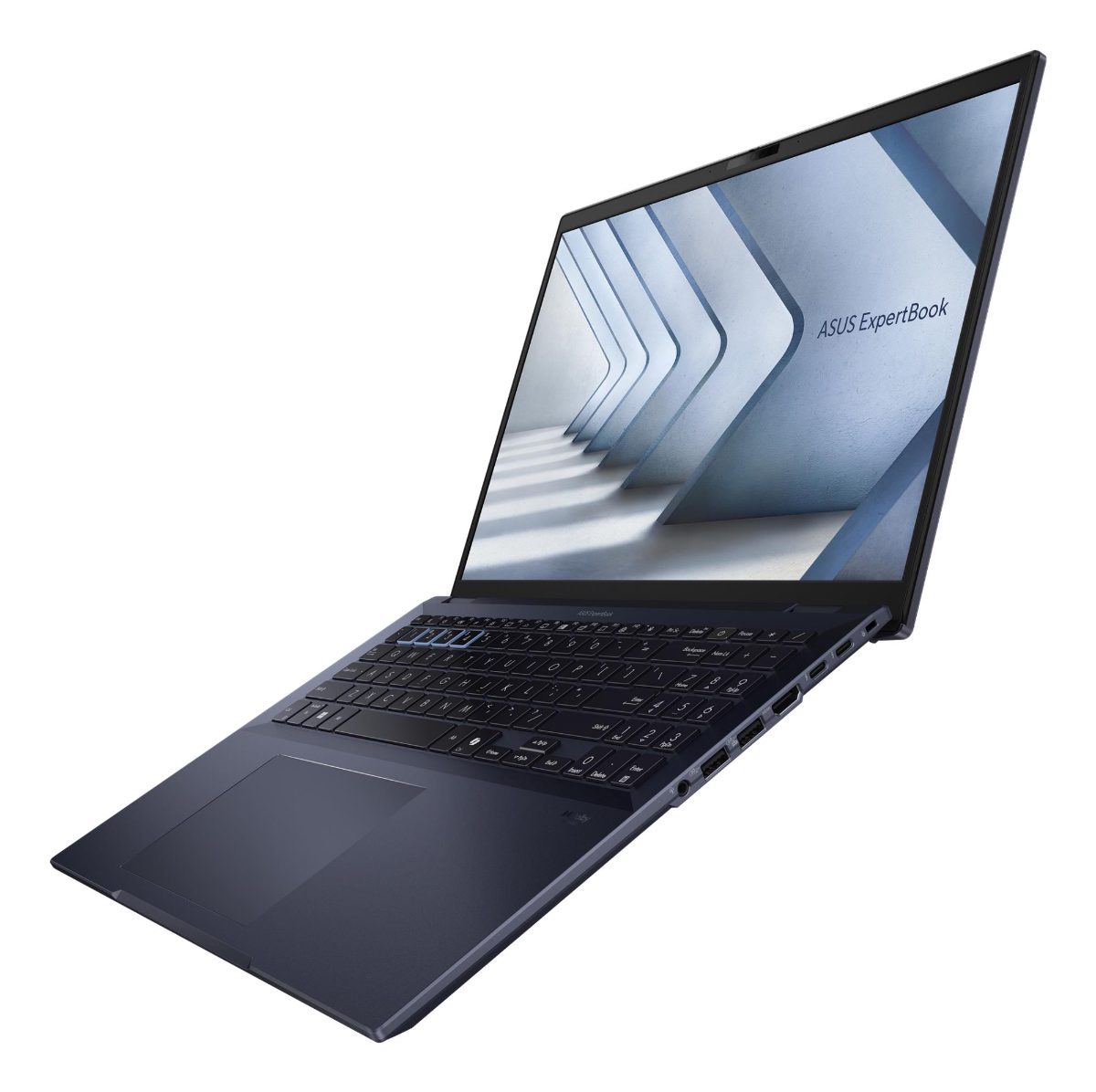 Notebook, ASUS, ExpertBook, B5604CMA-Q90733X, CPU  Core Ultra, u5-125H, 1200 MHz, 16", 1920x1200, RAM 16GB, DDR5, SSD 512GB, Intel Graphics, Integrated, NOR, Windows 11 Pro, Black, 1.72 kg, 90NX0751-M00U40