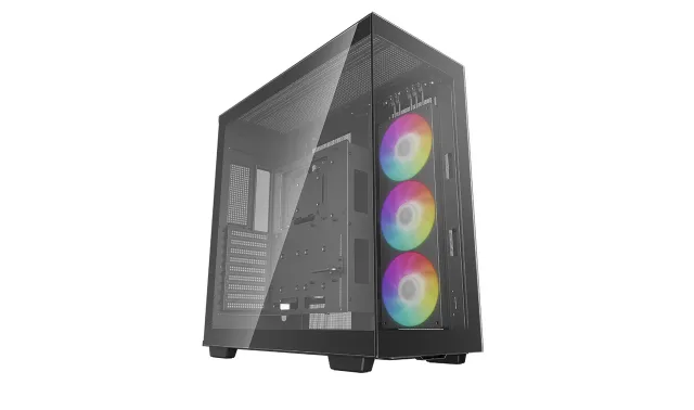 Deepcool | Full Tower Gaming Case | CH780 | Side window | Black | ATX+ | ATX PS2