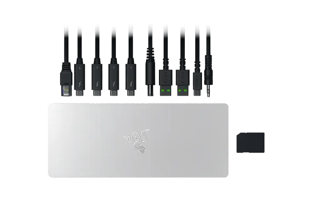 Razer Desktop RGB Dock for Multiple Devices and Displays | Thunderbolt 5 Dock