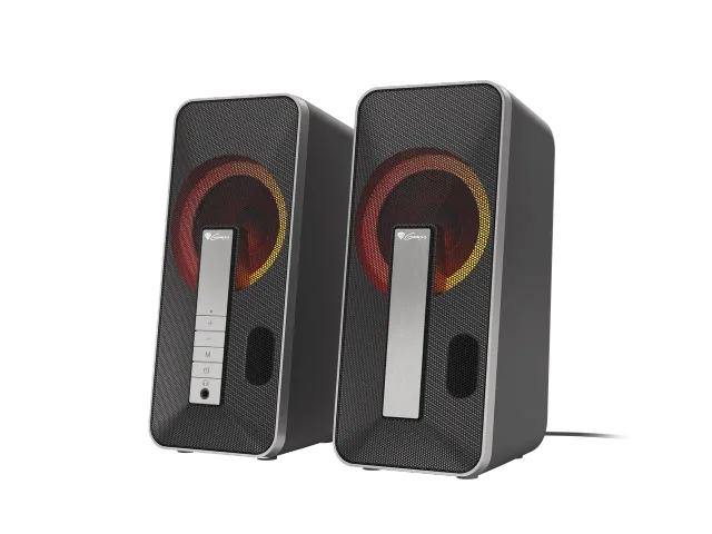 Genesis | Computer Speaker | Helium 100BT RGB | Bluetooth | Wireless connection | Silver/Black