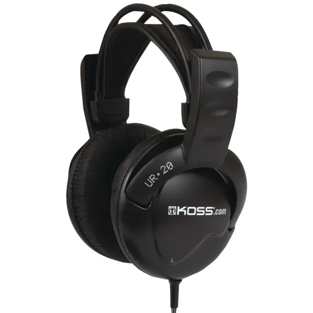 Koss | Headphones DJ Style | UR20 | Wired | On-Ear | Black | Noise canceling