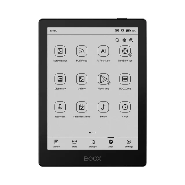 E-Reader|ONYX BOOX|6"|1072x1448|Memory 32 MB|1xUSB-C|Micro SDXC|Wireless LAN|Bluetooth|Black|OPC1225R