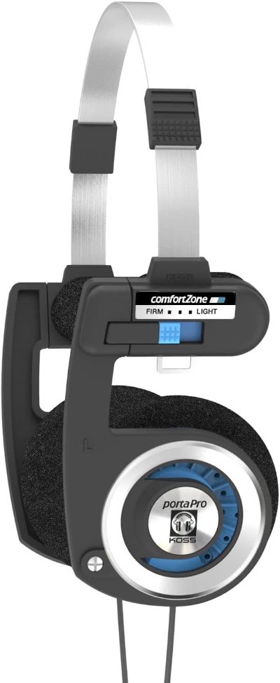 Headphones, Porta Pro Classic, Wired, On-Ear, Black/Silver