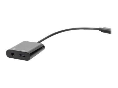 USB Type-C adapter/Converter, Type-C to USB Type-C with 3.5mm stereo, AK-300400-002-S