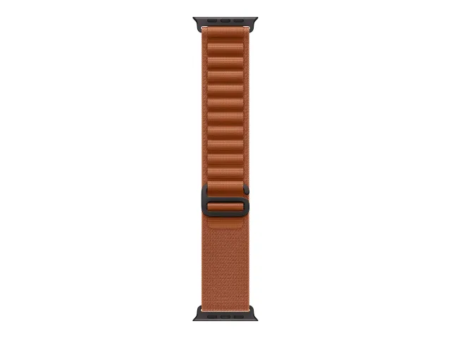 Apple 49mm Terra Cotta Alpine Loop - Small - Black Titanium Finish | Apple