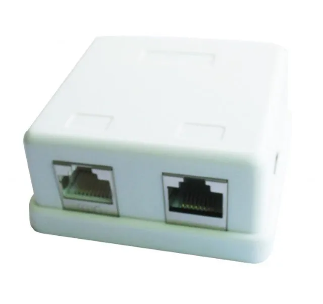 CABLE ACC MOUNT BOX 2XCAT5E/NCAC-HS-SMB2 GEMBIRD