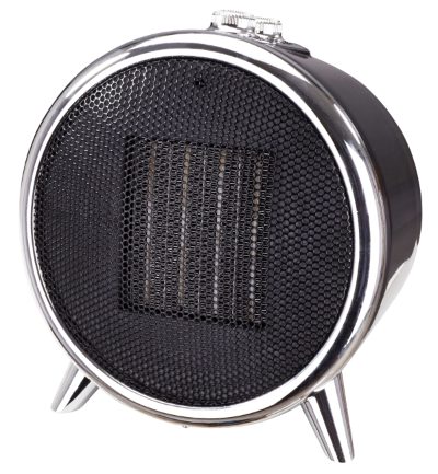 Fan Heater, AD 7742, Ceramic, 1500 W, Number of power levels 2, Black/Silver