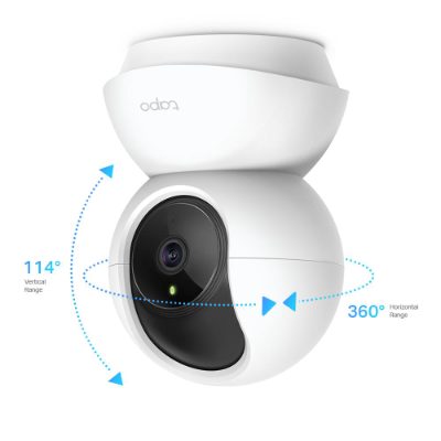 Pan/Tilt Home Security Wi-Fi Camera, TC70, PTZ, 2 MP, 4mm/F2.4, H.264, Micro SD, Max. 128GB