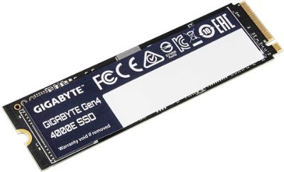 Gigabyte G440E1TB, 1000 GB, Solid-state drive interface PCI-Express 4.0 x4, NVMe 1.4, Read speed 4000 MB/s, Write speed 3900 MB/s