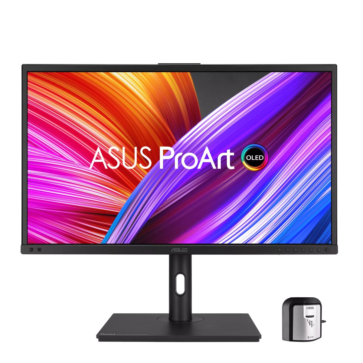 ProArt PA27DCE-K, 27 ", OLED, 16:9, 60 Hz, 0.1 ms, 3840 x 2160 pixels, 350 cd/m², HDMI ports quantity 3