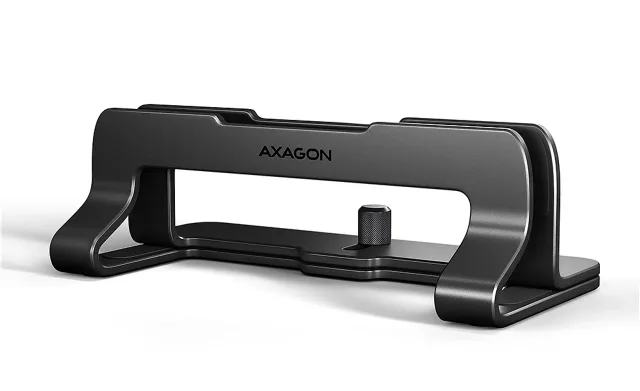 AXAGON STND-VB vertical stand for laptops and tablets | Adjustable width | 10-17.3 " | Black