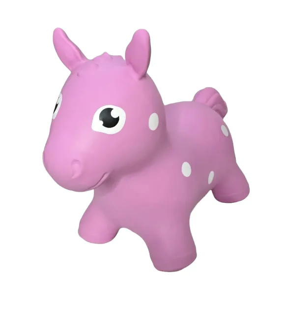 Gerardo's Toys lēkāšanas rotaļlieta, zirgs, rozā