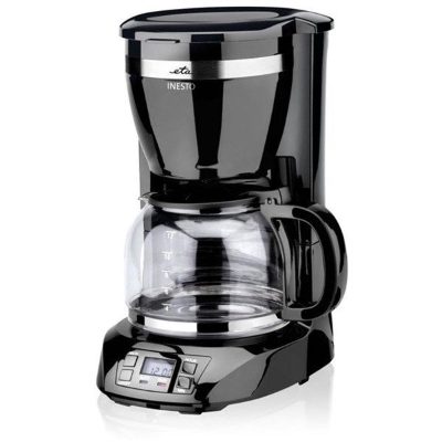Coffee maker, Inesto ETA317490000, 1.5 L, Drip, 360° rotational base No, 900 W, Black