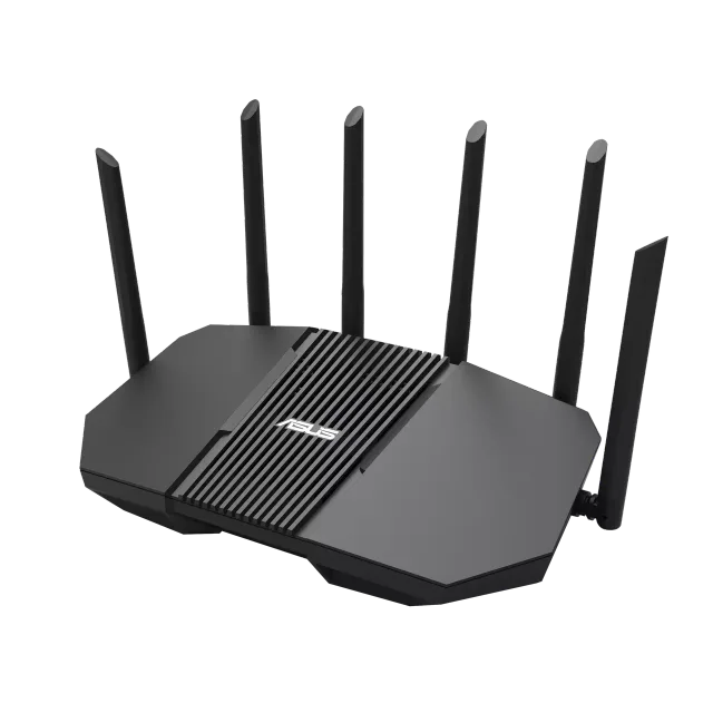 Asus | BE9400 Tri-band WiFi 7 AiMesh Extendable Router | RT-BE90U | 802.11be | Ethernet LAN (RJ-45) ports 3 | Mesh Support Yes | MU-MiMO No | 4G/5G | Antenna type External