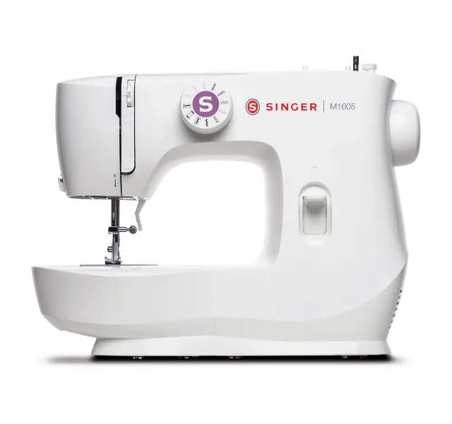 Singer | Sewing Machine | M1605 | Number of stitches 6 | Number of buttonholes 1 | White