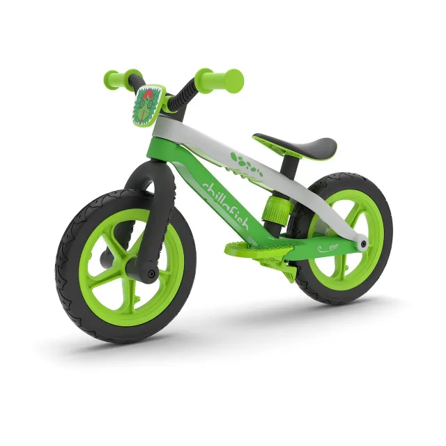 Chillafish BMXie 2 līdzsvara velosipēds no 2 līdz 5 gadiem, zaļš
