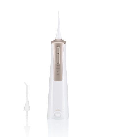 Oral Irrigator, Sonetic ETA270890000, Cordless, 200 ml, Number of heads 2, White/Gold