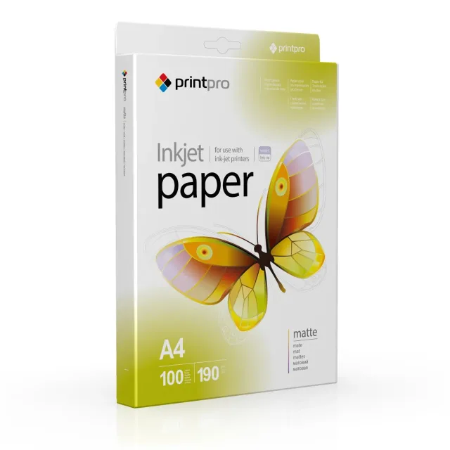 ColorWay PrintPro Photo Paper, 100 sheets | Matte | 190 g/m² | A4